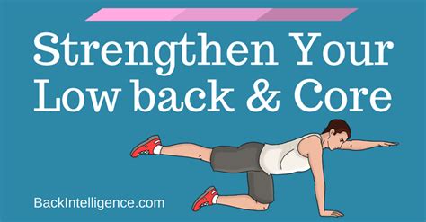 Top 20 Exercises For Strengthening Lower Back