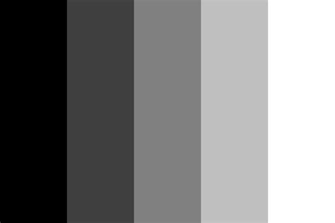 Gray Or Grey Color Palette