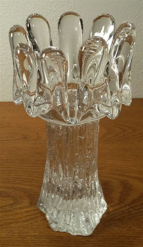 Alcohol ink votive holders designed by: Kosta Boda Sunflower Art Glass 7 1/4 Inch Tall Votive ...