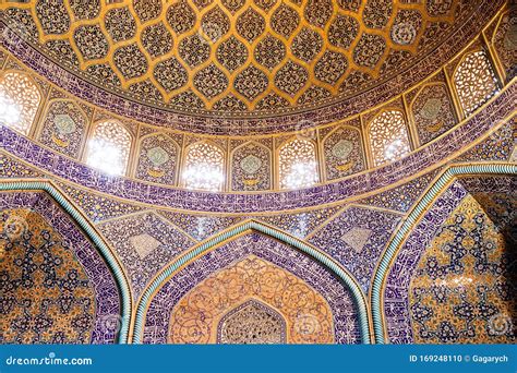 Islamic Geometric Pattern In Mosque Stock Photo Image Of Ornamental