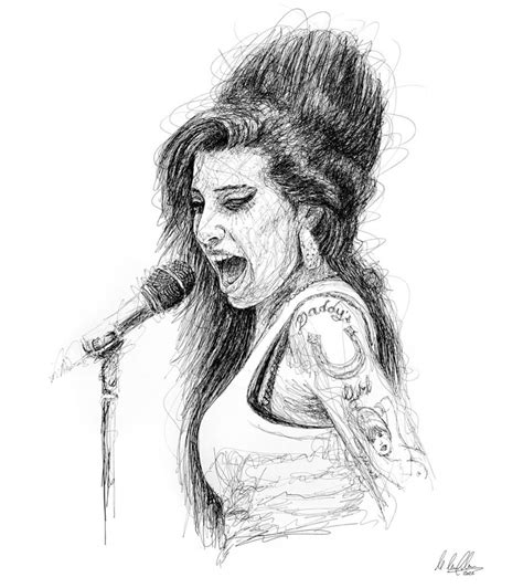 Amy Winehouse Manfreda Art