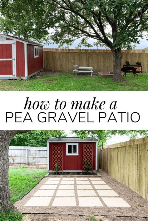 I am sure there are other ways to do it but we thought this would work well. Learn how to build this DIY pea gravel and paver patio in your backyard in just a few days! A ...