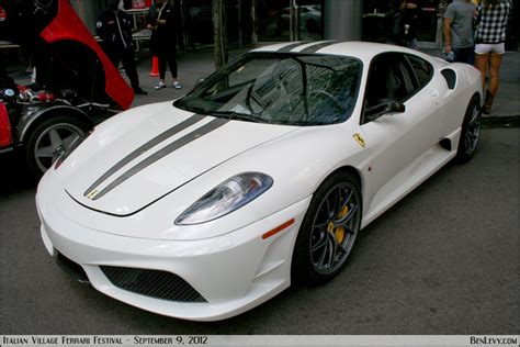 White Ferrari 430 Scuderia