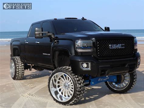 2015 Gmc Sierra 2500 Hd With 26x14 76 Specialty Forged Sf007 And 3713