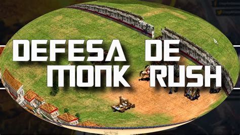 Age Of Empires 2 Hd Defesa De Monk Rush Aoe2hd Gameplay Pt Br Youtube