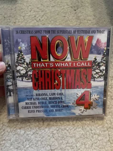 Various Artists Now Thats What I Call Christmas 4 Cd Sealed Usa Import £1500 Picclick Uk