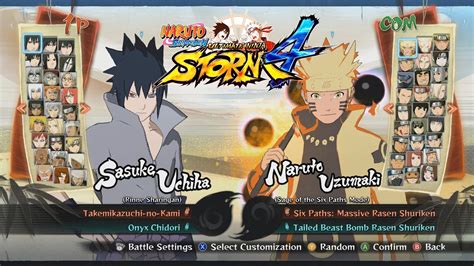 Naruto Ultimate Ninja Storm 4 V1 17 Narsen Mod Full Character Anime