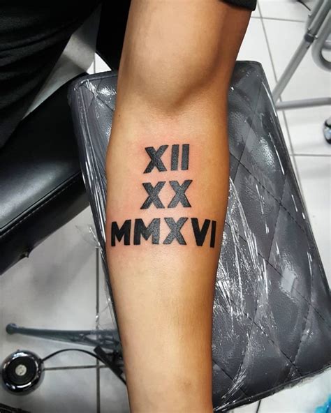 70 Best Roman Numeral Tattoo Designs And Meanings Be Creative 2019