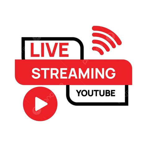 Red Live Streaming Hd Clipart Download Vector Live Streaming Live