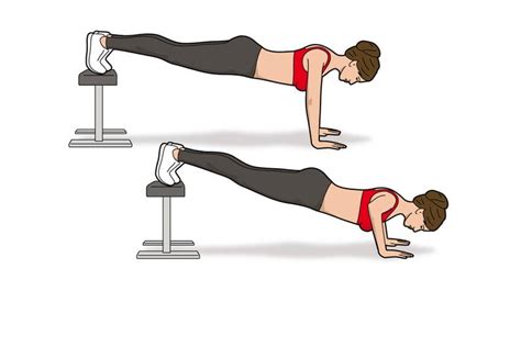 Workout Die 3 besten Übungen für die Brust 2 High Push-Ups