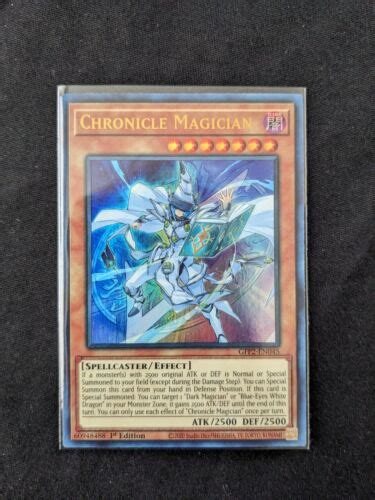 Yugioh Chronicle Magician GFP2 EN045 Ultra Rare 1st Edition NM EBay