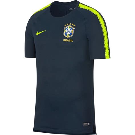 Brazil Nike Squad Training Jersey 201819 Navy Official Nike