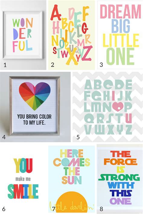 Free Printable Playroom Wall Art Printable Templates