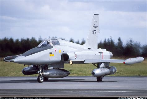 Northrop F 5a Freedom Fighter Norway Air Force Aviation Photo
