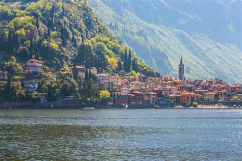 Varenna In Lake Como In North Of Milan Italy Stock Image Image Of