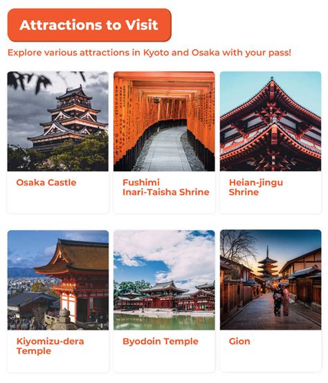 Kyoto Osaka Sightseeing Pass 1 Day 2 Days Kyoto Pick Up