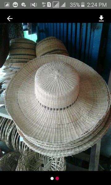 Jual Topi Rotan Topi Pantai Souvenir Kalimantan Di Lapak Baihaki