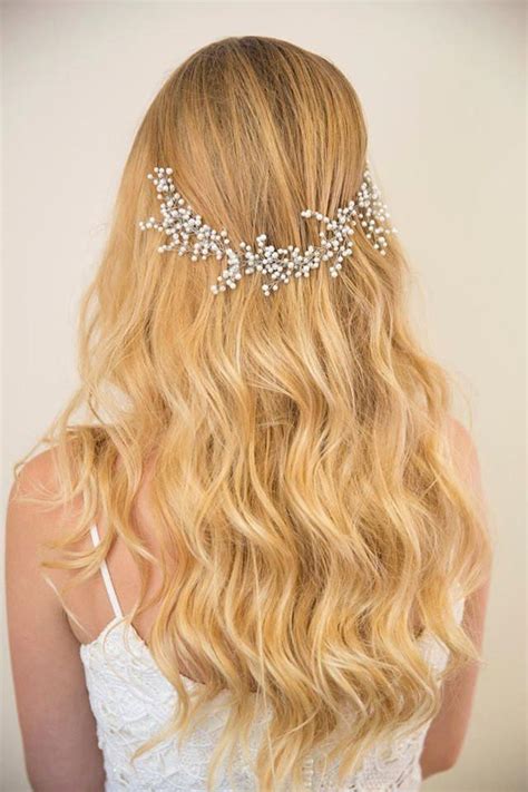Sale Bridal Hair Vine Pearl Hair Accessories Wedding Headpiece Made