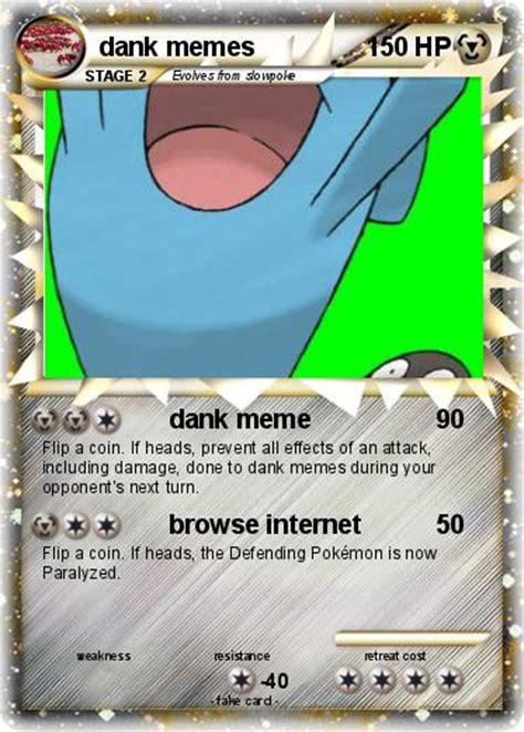 Pokémon Dank Memes 14 14 Dank Meme My Pokemon Card