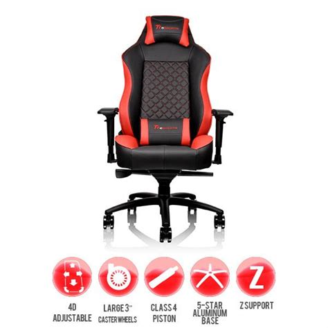Thermaltake Tt Esports Gt Comfort C500 Gaming Chair Blackred Gtc 500