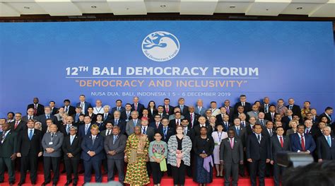 The 12th Bali Democracy Forum Bali Nusa Dua Convention Center
