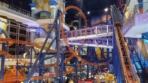 Kk times square hotel, kota kinabalu, malaysia. Rollercoaster inside Berjaya Times Square Mall (Kuala ...