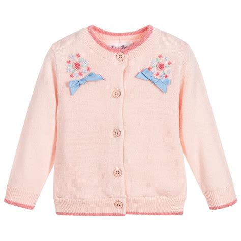 19:56 edt, 21 june 2021. Rachel Riley - Girls Pink Knitted Cardigan | Childrensalon ...