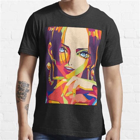 Boa Hancock One Piece On Wpap Art T Shirt For Sale By Fathuriman14 Redbubble One Piece T