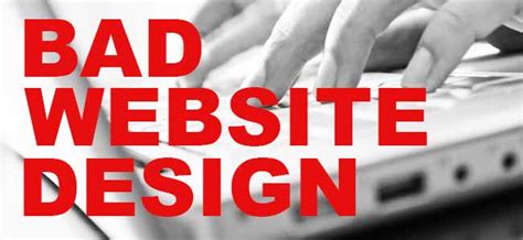 7 Really Bad Web Design Features You Should Avoid