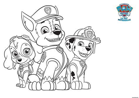Dibujos de Paw Patrol para colorear. Imprime gratis