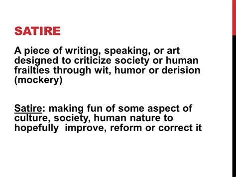 What Is Satire Writing Skills Speakoclub