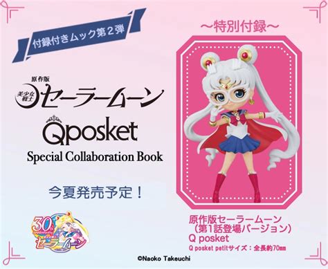 Q Posket Sailor Moon Special Collaboration Book