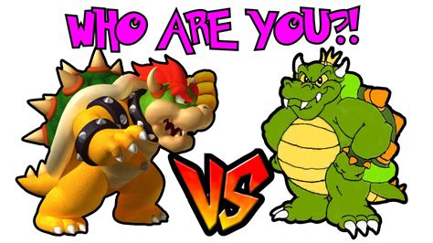 King Koopa Vs Bowser Trust The Answer