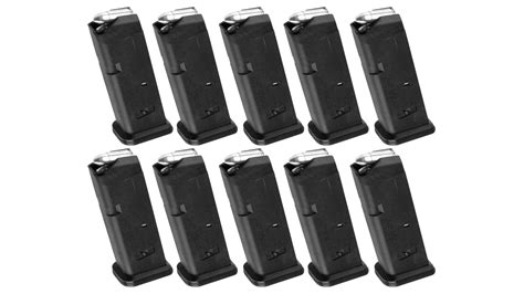 Magpul Industries Pmag 10 Gl9 Glock 1719 10 Round 9mm Magazine Up