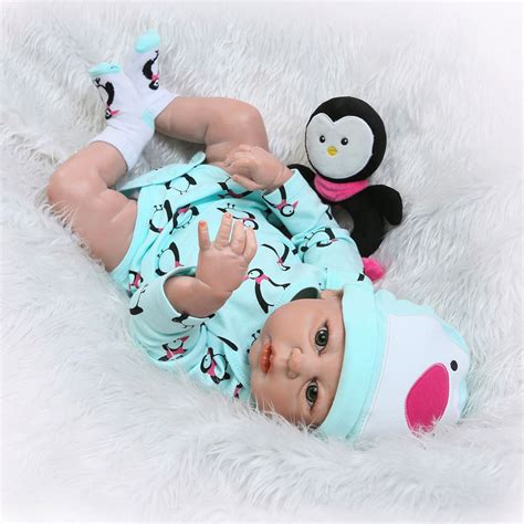 Maybe you would like to learn more about one of these? 22"Full Body Silicone Vinyl Reborn Baby Girl Doll Newborn ...