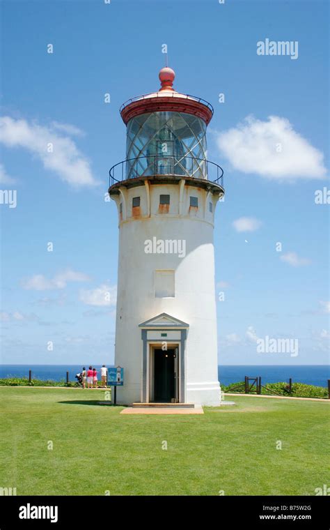 Kilauea Lighthouse Kauai Hawaii Stock Photo Alamy