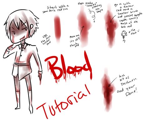How to draw a knife with blood youtube. Blood and Wound Tutorial by Brixyfire on DeviantArt