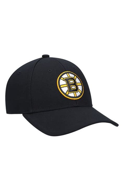 Adidas Boston Bruins Primary Logo Adjustable Hat Black Editorialist