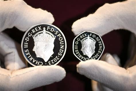 Coronation Coins With First Ever Crowned Effigy Of King Charles Iii