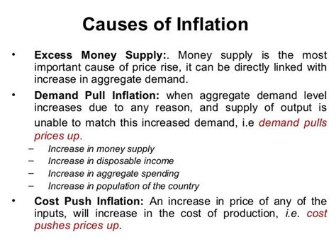 ️ 4 Causes Of Inflation What Are The Causes Of Inflation 2019 01 07