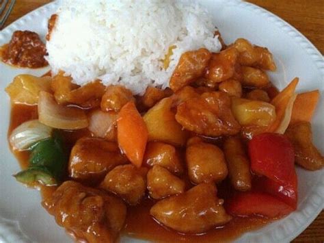 After doing the temperature check, we were seated at a comfortable booth. Hong Kong style Sweet and Sour Chicken - Picture of Hong ...