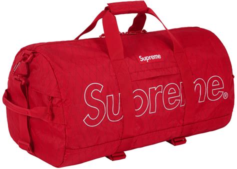 Supreme Duffle Bag Fw18 Red Stockx News