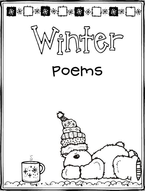 Winter Poems Scribd Poetry For Kids Kindergarten Poems Kids Poems