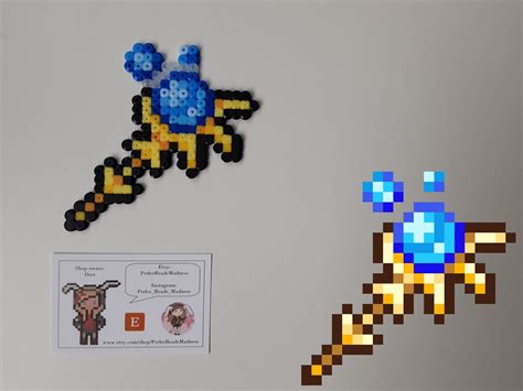 Terraria Summon Weapons: Pirate Staff Tempest Staff Nimbus - Etsy