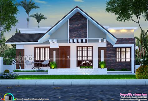 Superb Low Cost House Plan Kerala Home Design And Floor Plans