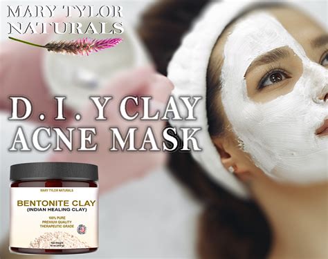 Diy Bentonite Clay Acne Mask An Organic Way To Keep Your Face Fresh