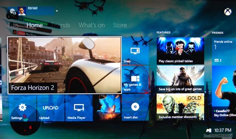 Xbox One March 2015 Update Transparent Tiles And Screenshots Capture