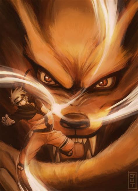 Naruto Nine Tailed Fox Anime Images