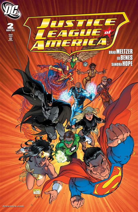 Justice League Of America Cover 2 By Michael Turner Michael Turner