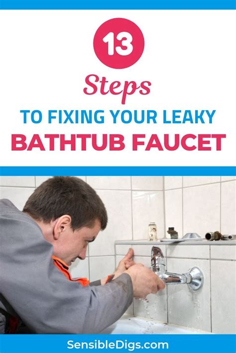 You can do it yourself. How to Fix a Leaky Bathtub Faucet (13 Easy Steps) (With ...